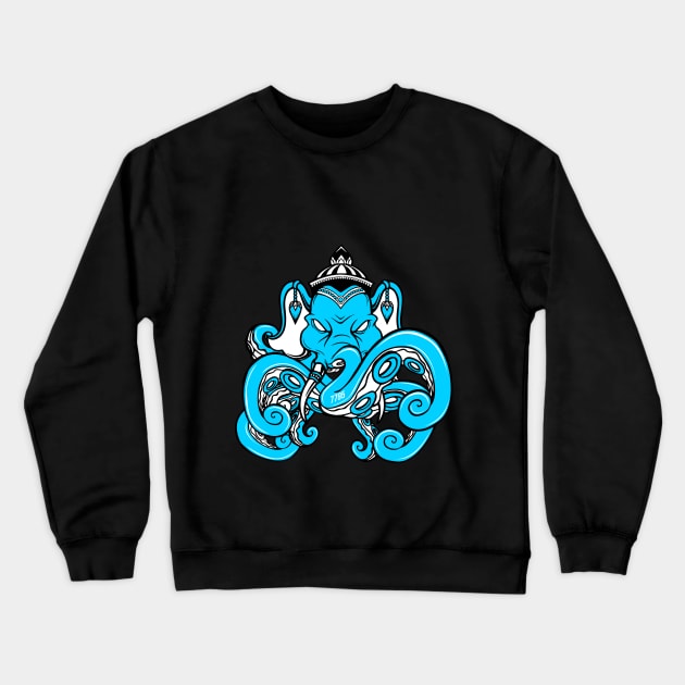 Octophant Crewneck Sweatshirt by Headlessnation